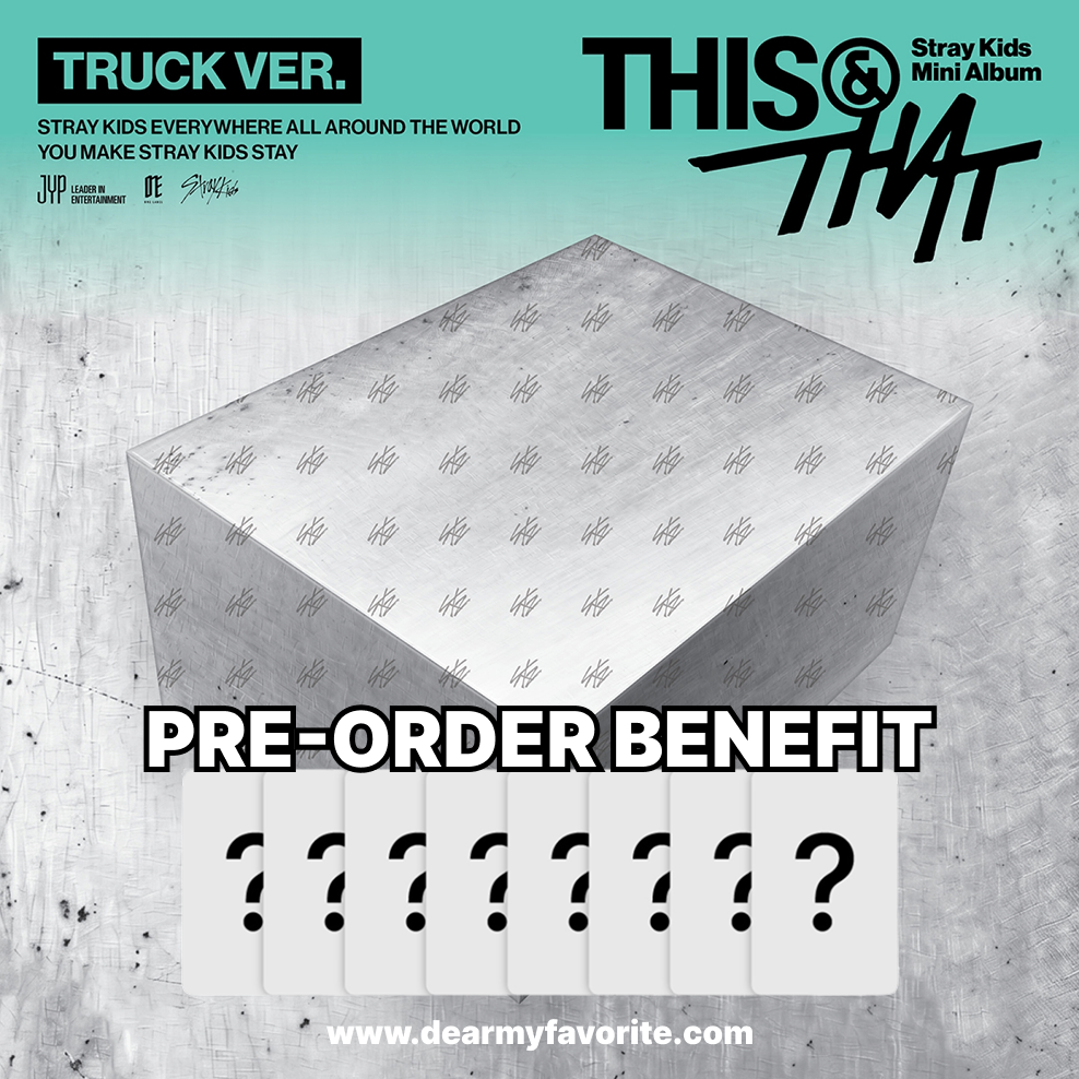 [PRE-ORDER BENEFIT] Stray Kids Mini Album THIS & THAT (TRUCK VER.) (LIMITED)