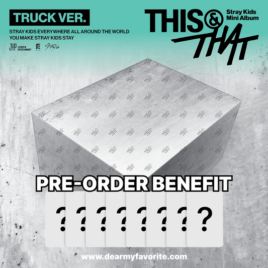 [PRE-ORDER BENEFIT] Stray Kids Mini Album THIS & THAT (TRUCK VER.) (LIMITED)