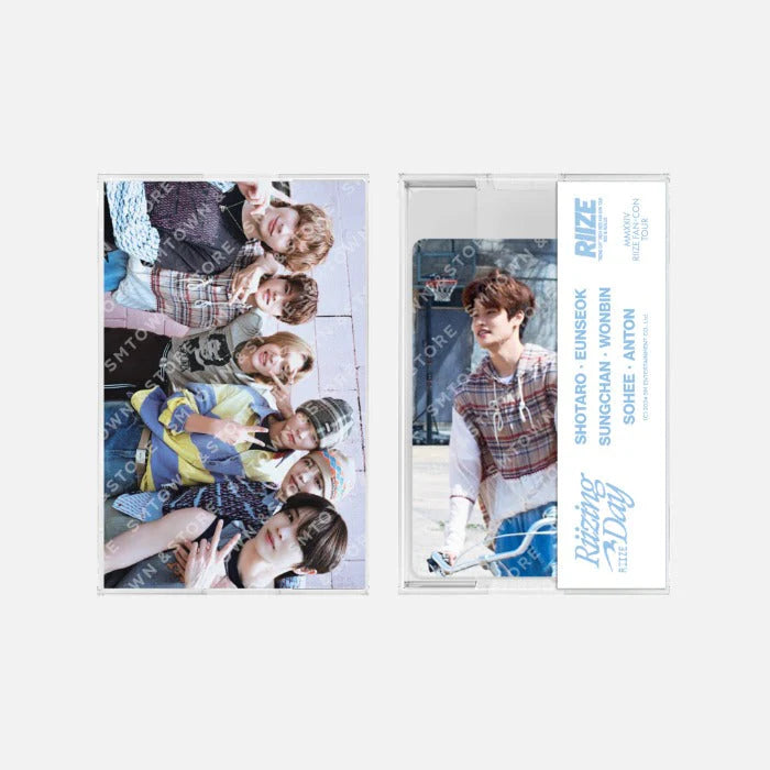 [PRE-ORDER] RIIZE 2024 FAN CON ‘RIIZING DAY FINALE’ OFFICIAL MD CASSETTE TAPE PHOTO SET