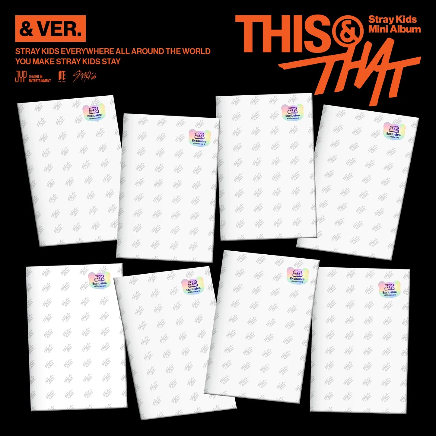 [PRE-ORDER] Stray Kids Mini Album THIS & THAT & VER. (KPOP NARA Exclusive)