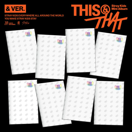 [PRE-ORDER] Stray Kids Mini Album THIS & THAT & VER. (KPOP NARA Exclusive)