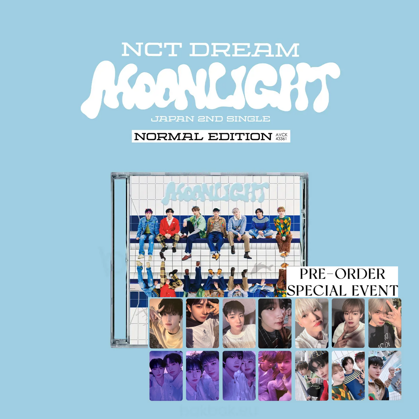 [PRE-ORDER BENEFIT] NCT DREAM Japanese Album Moonlight (Regular Edition)