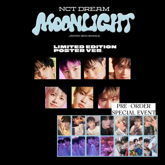 [PRE-ORDER BENEFIT] NCT DREAM Japanese Album Moonlight (Limited Poster Edition)