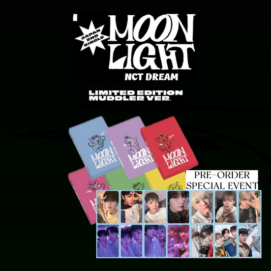 [PRE-ORDER BENEFIT] NCT DREAM Japanese Album Moonlight (Muddler Edition)