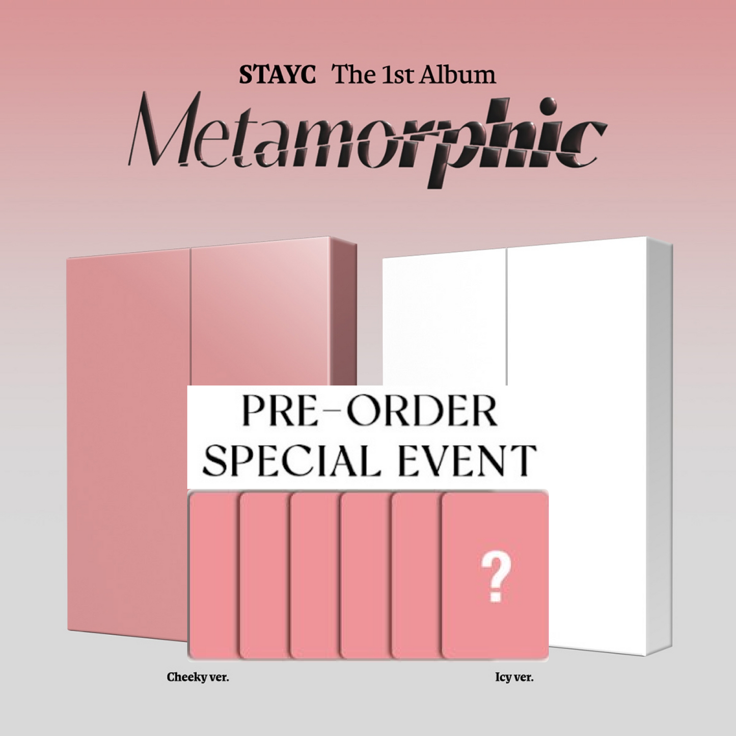 [PRE-ORDER BENEFIT] STAYC The 1st Album Metamorphic