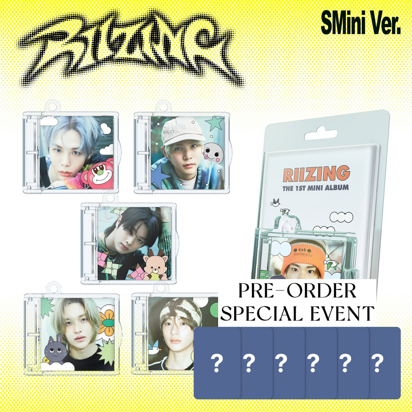 [POB] RIIZE 1ST MINI ALBUM RIIZING KAKAO FRIENDS RRR Edition (SMini Ver.)