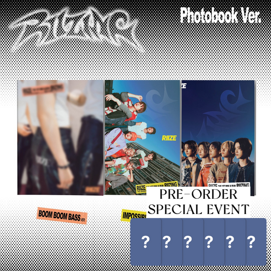 [PRE-ORDER BENEFIT] RIIZE 1ST MINI ALBUM RIIZING (Photo Book Ver.)