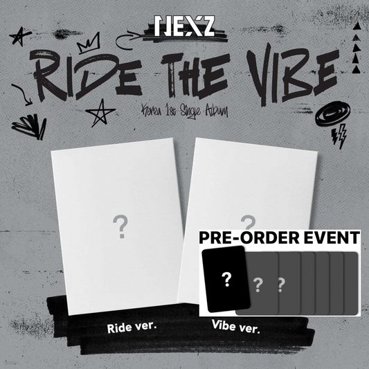 [POB] NEXZ Korea 1st Single Album Ride the Vibe Standard ver.