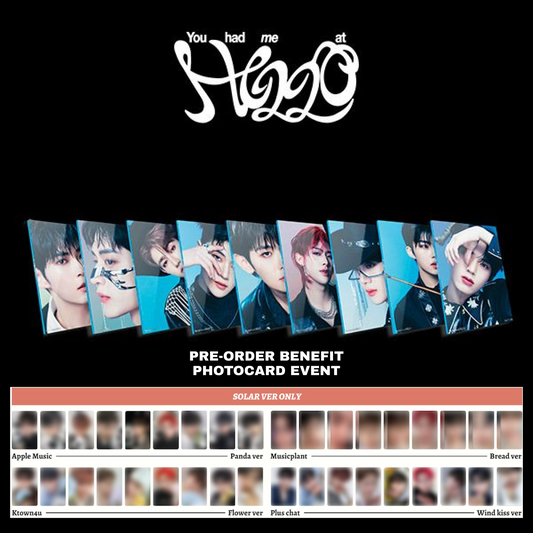 ZEROBASEONE You had me at HELLO SOLAR POB PHOTOCARD