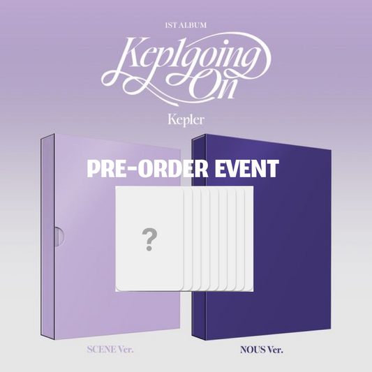 [PRE-ORDER BENEFIT] Kep1er 1st Album Kep1going On