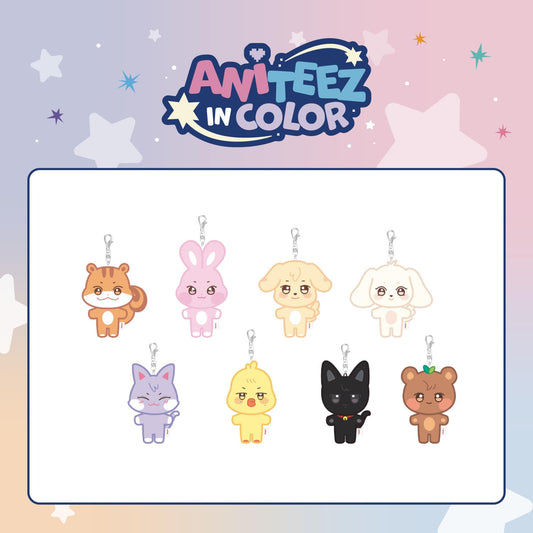[PRE-ORDER EVENT] ATEEZ X ANITEEZ POP-UP STORE [ANITEEZ IN COLOR] OFFICIAL MD ANITEEZ PLUSH KEYRING