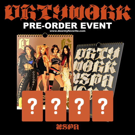 [PRE-ORDER BENEFIT] aespa Single Album Dirty Work (Dirty Worker Ver.)