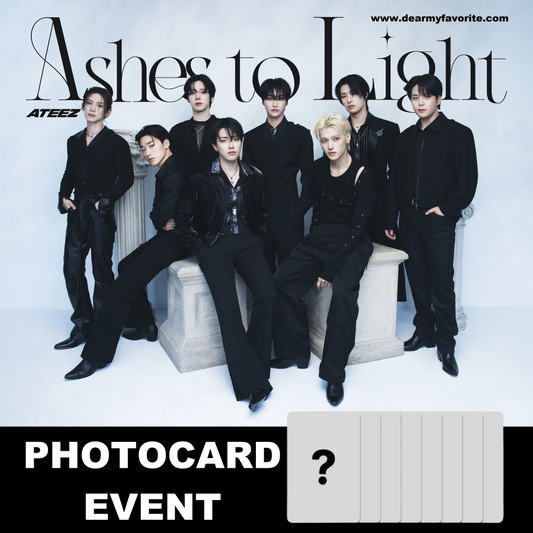 [PRE-ORDER BENEFIT] ATEEZ JAPAN 2ND FULL ALBUM Ashes to Light (Member Solo Ver.)