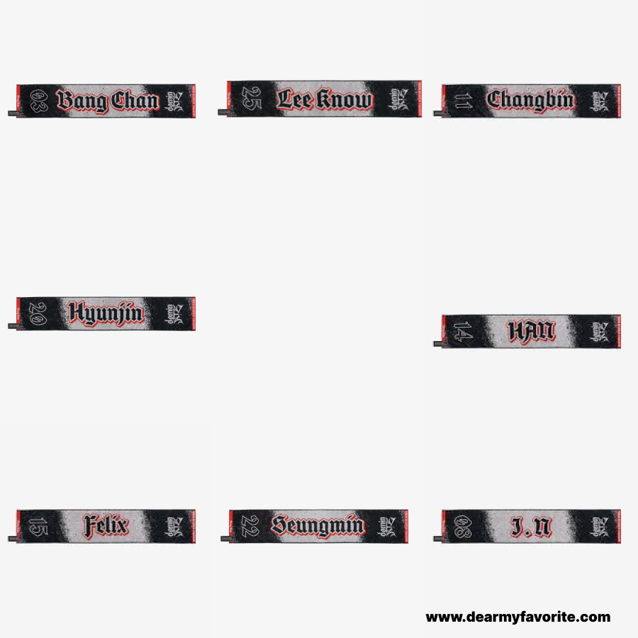 [PRE-ORDER EVENT] Stray Kids 2025 World Tour dominATE JAPAN OFFCIAL MD MUFFLER TOWEL