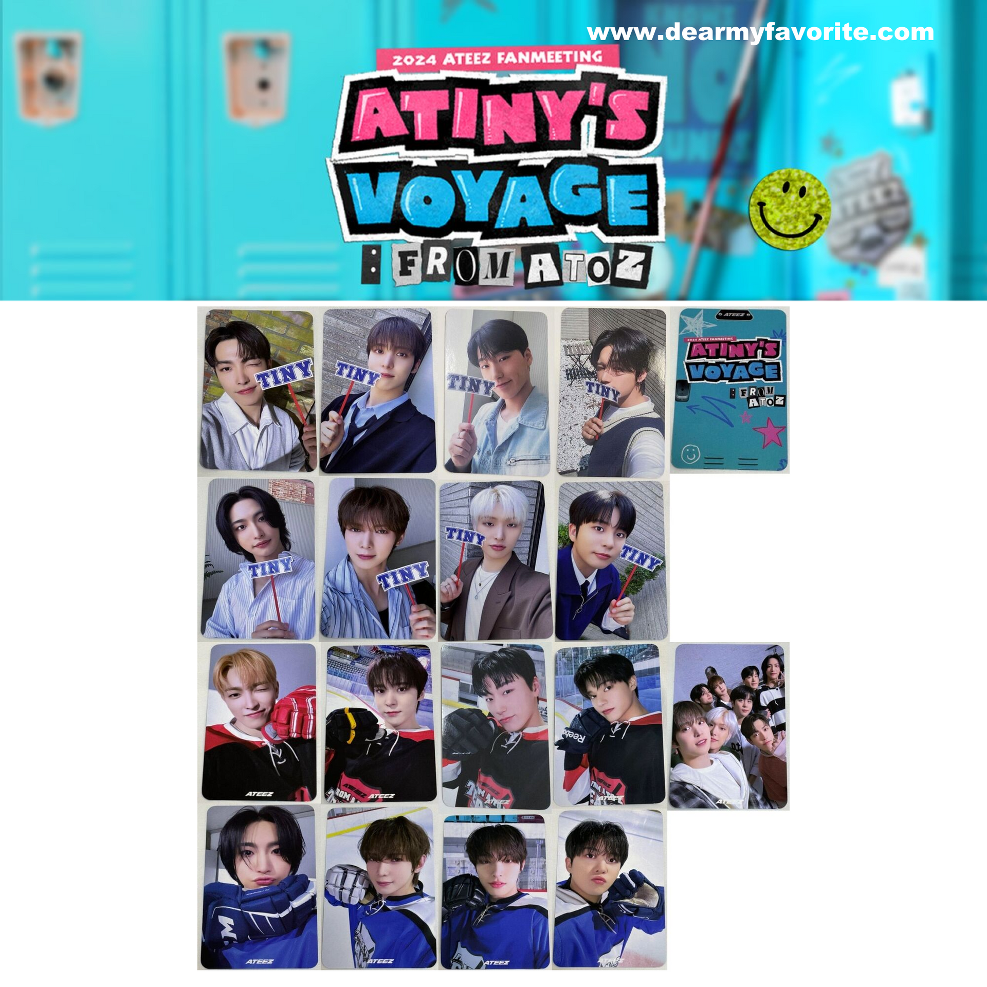 ATEEZ sailor package ソウルコン 特典ATINYZONE ATEEZ SEOUL WILL TO POWER SAILOR PACKAGE SOUNDCHECK PHOTO