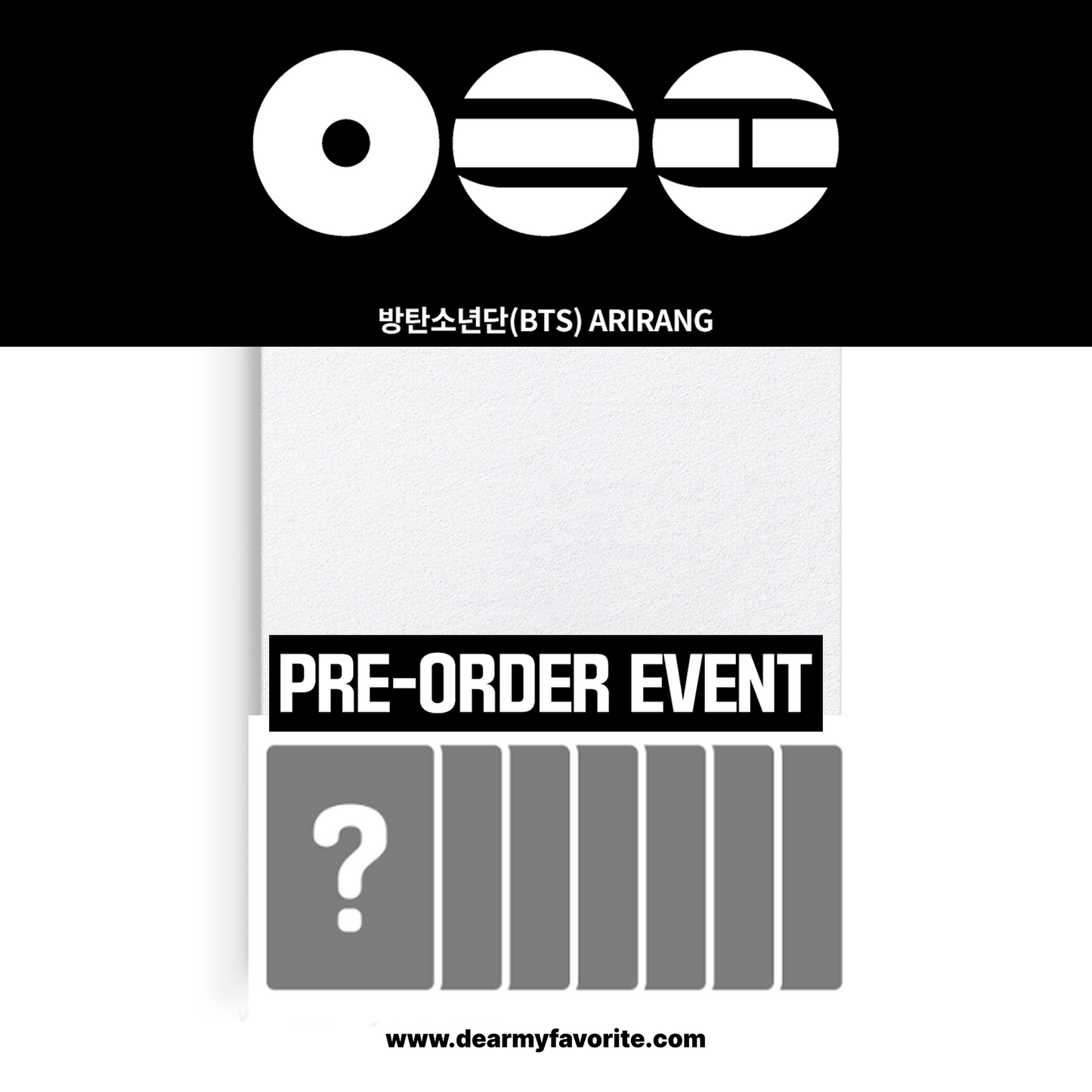 [PRE-ORDER BENEFIT] BTS 5TH FULL ALBUM ARIRANG (Living Legend Ver.)