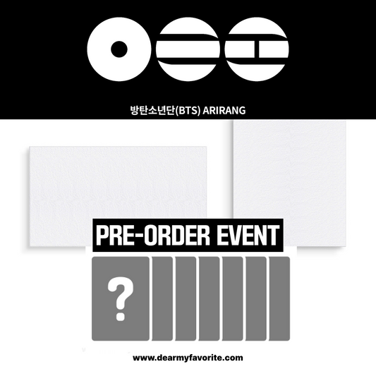 [PRE-ORDER BENEFIT] BTS 5TH FULL ALBUM ARIRANG