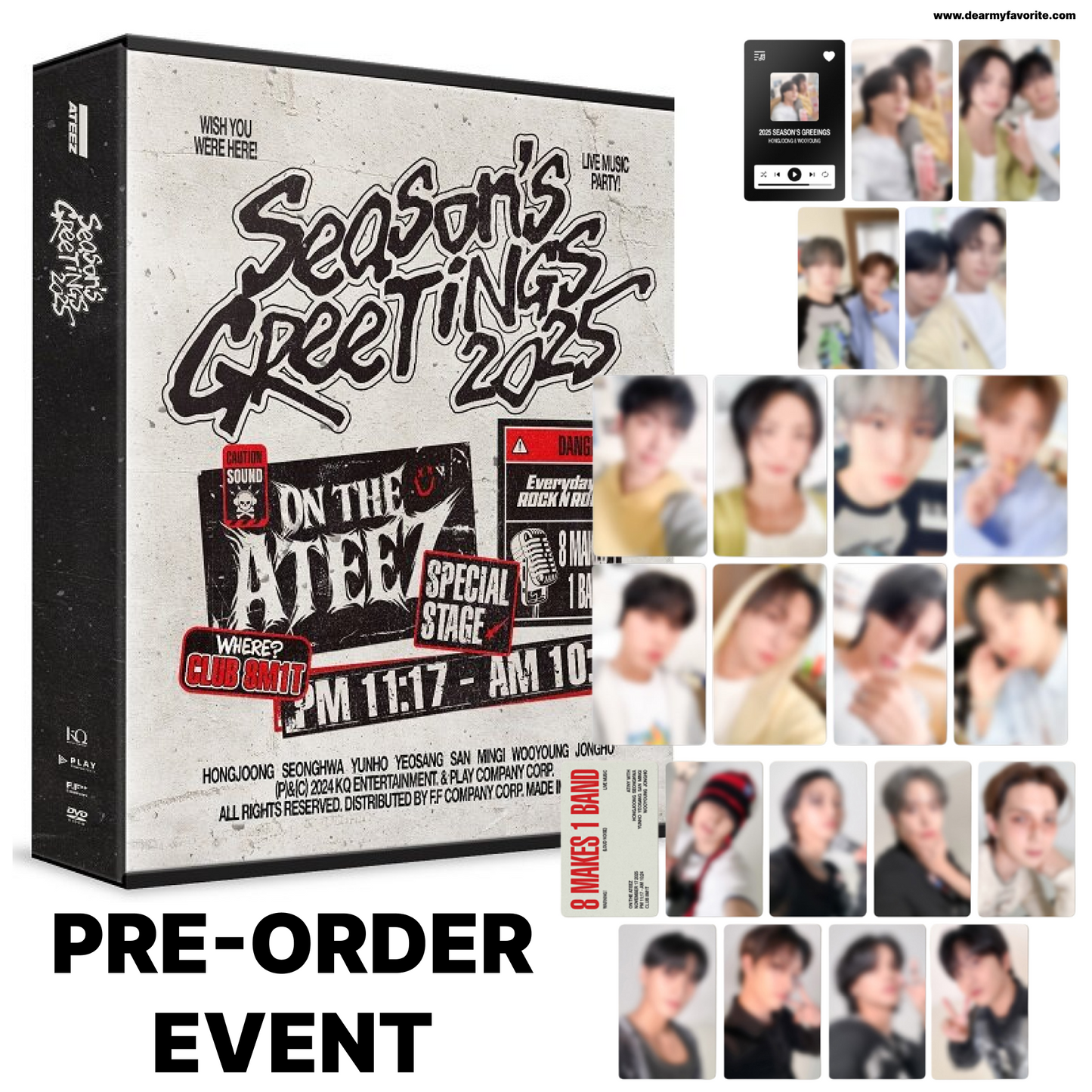 [PRE-ORDER BENEFIT] ATEEZ 2025 SEASON’S GREETINGS