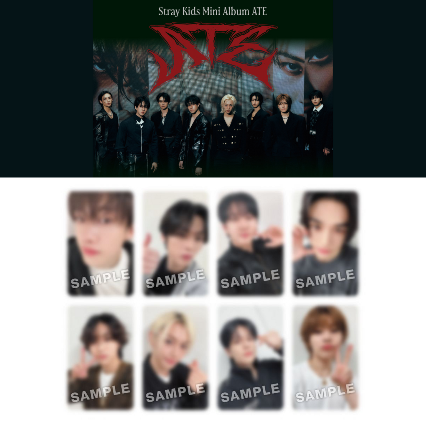 [PRE-ORDER] Stray Kids ATE  Sony Music  POB PHOTOCARD