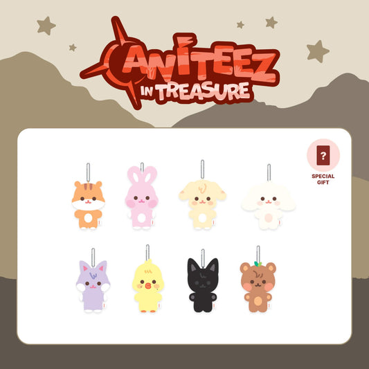 [PRE-ORDER EVENT] ATEEZ 'ANITEEZ in TREASURE' OFFICIAL MD FLAT-FUR PLUSH