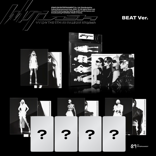 🔥[CLEARANCE] aespa 5TH MINI ALBUM Whiplash (BEAT Ver.)