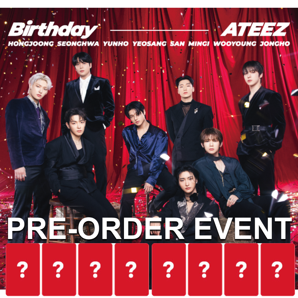 [PRE-ORDER BENEFIT] ATEEZ Japan 4th Single Album BIRTHDAY