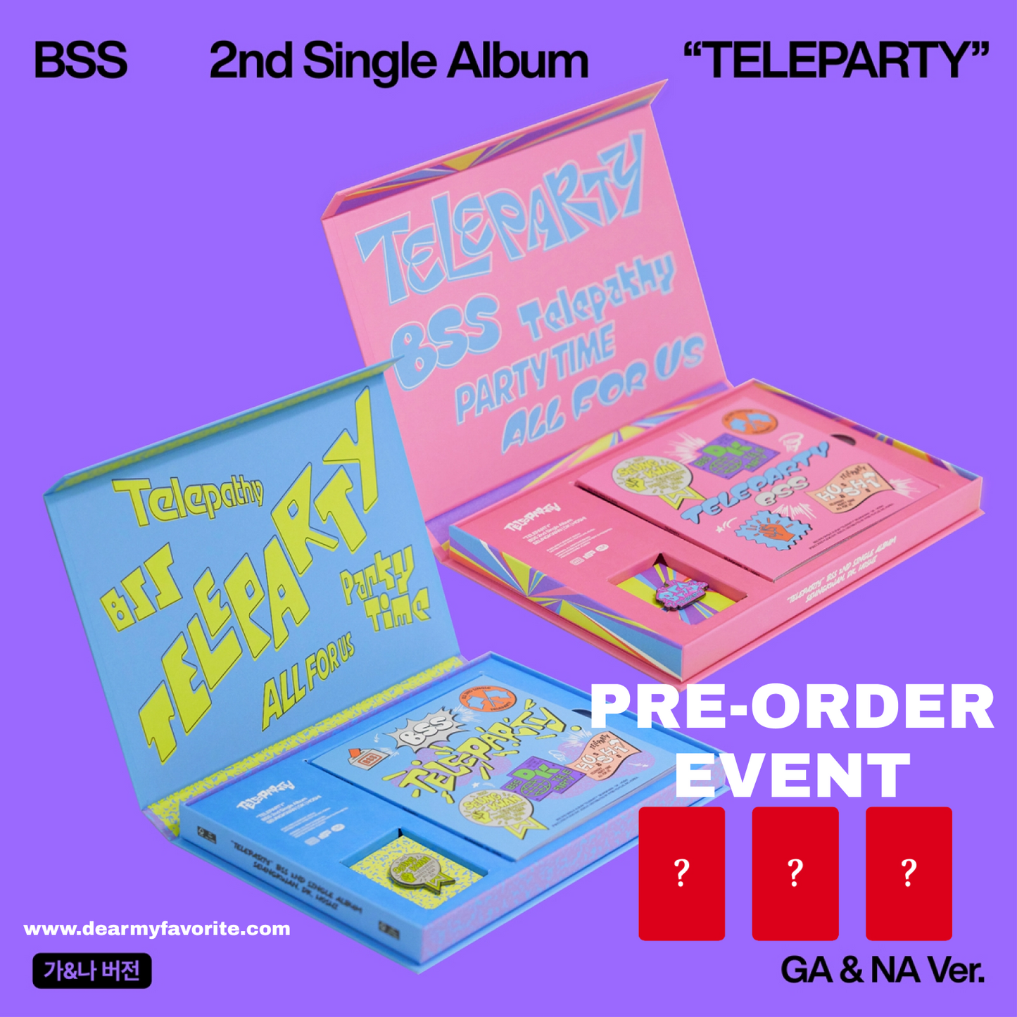 [PRE-ORDER BENEFIT] SEVENTEEN BSS 2ND SINGLE ALBUM TELEPARTY