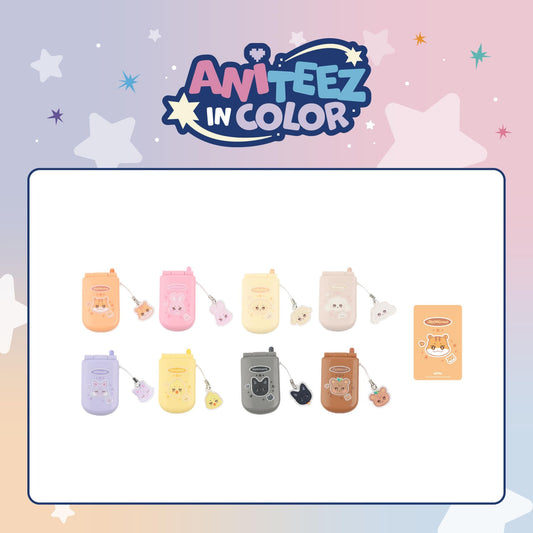 [PRE-ORDER EVENT] ATEEZ X ANITEEZ POP-UP STORE [ANITEEZ IN COLOR] OFFICIAL MD MINIATURE PHONE SET