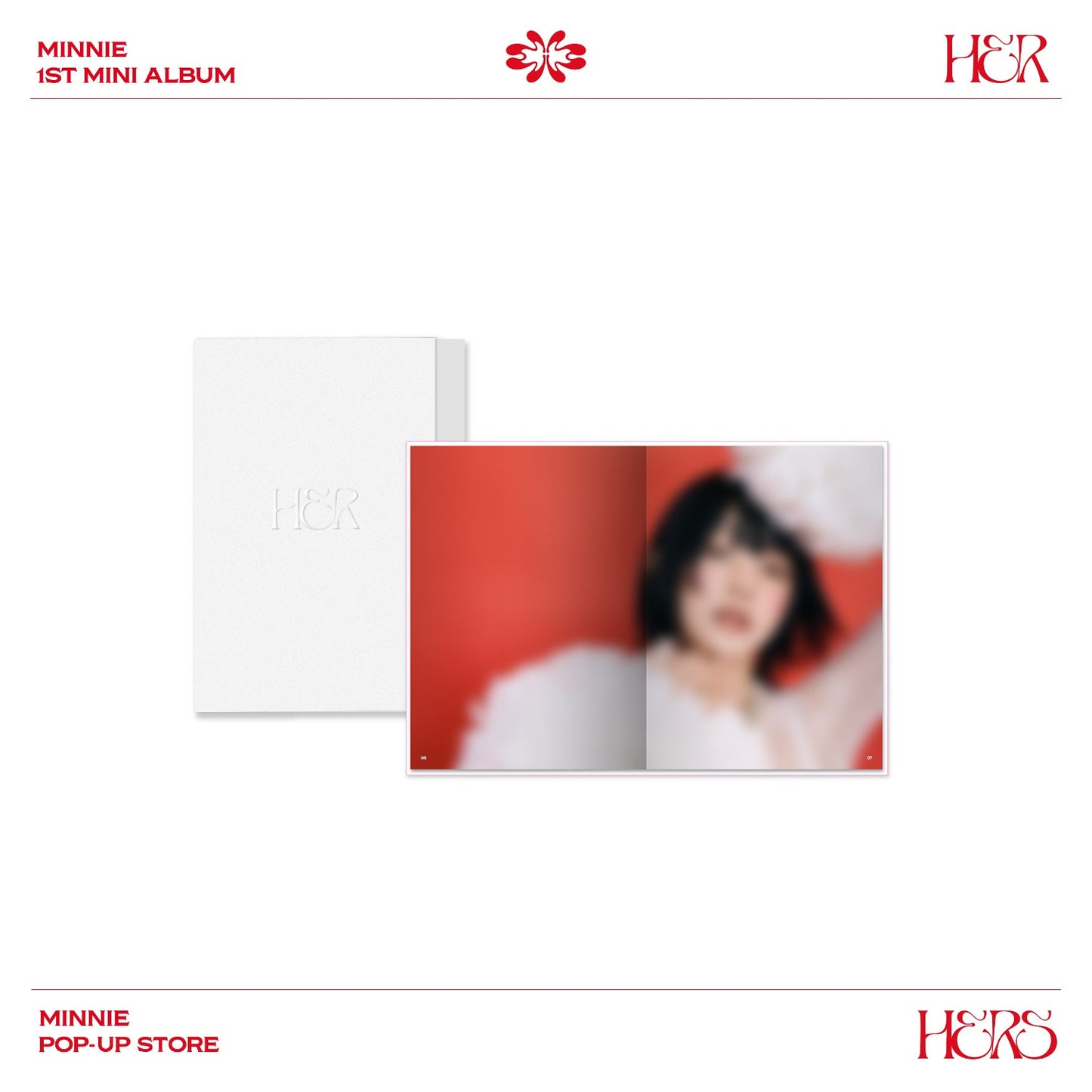 [PRE-ORDER EVENT] (G)I-DLE MINNIE HERS POP-UP STORE OFFICIAL MD PHOTO BOOK