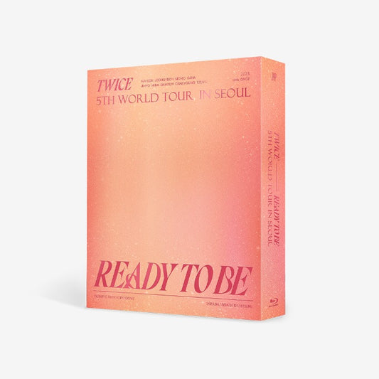 [PRE-ORDER BENEFIT] TWICE 5TH WORLD TOUR [READY TO BE] IN SEOUL BLU-RAY