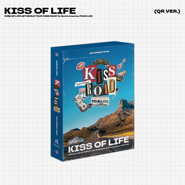 [PRE-ORDER BENEFIT] KISS OF LIFE 1ST WORLD TOUR 'KISS ROAD' In North America TOUR-LOG