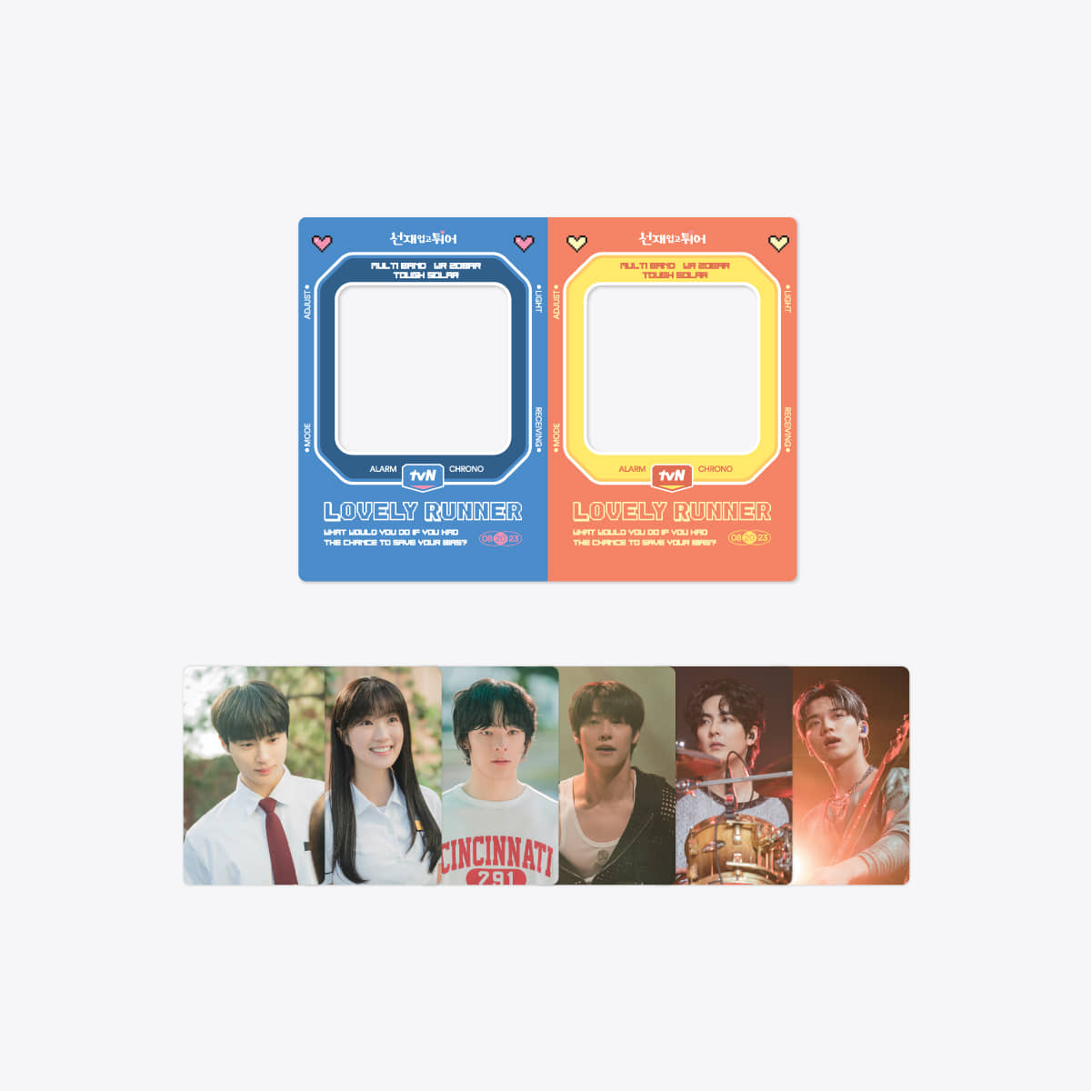 LOVELY RUNNER POP-UP STORE OFFICIAL MD PHOTOCARD&MINI L-HOLDER SET