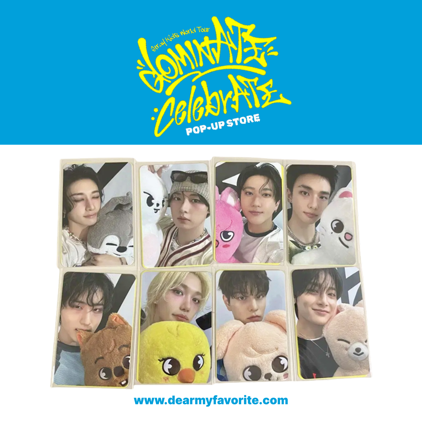[PRE-ORDER] Stray Kids <dominATE : celebrATE> POP-UP OFFICIAL OFFLINE BENEFIT PHOTOCARD