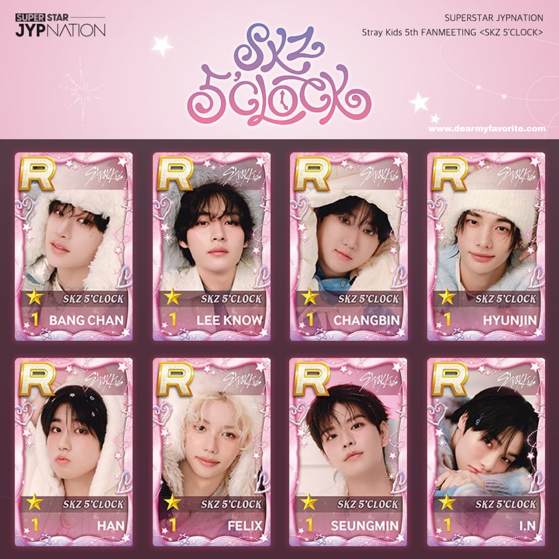 ON HAND] Stray Kids 5TH FANMEETING SKZ 5'CLOCK OFFICIAL