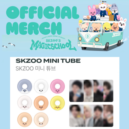 Stray Kids x SKZOO POP-UP IN BUSAN OFFICIAL MD MINI TUBE