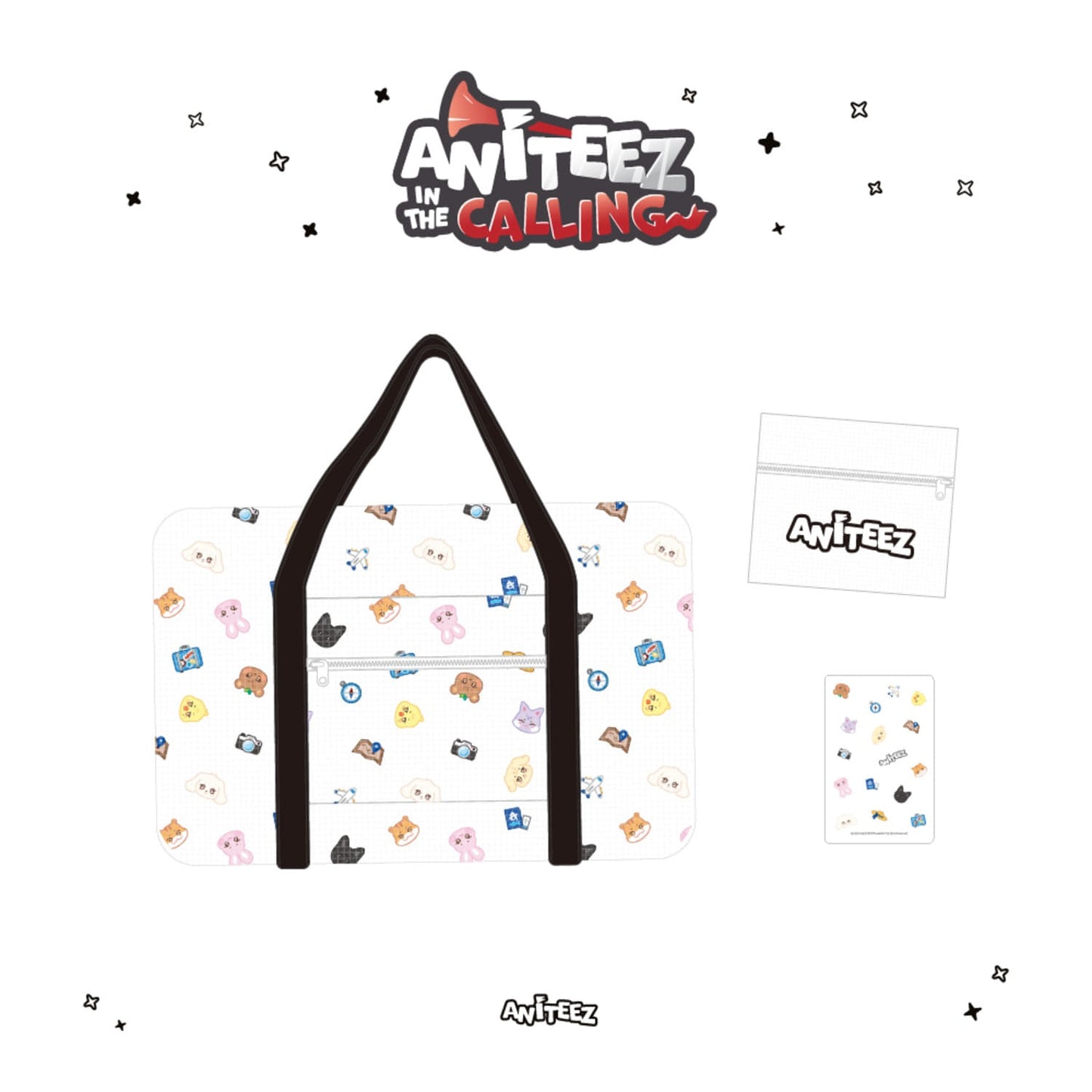 [PRE-ORDER] ATEEZ X ANITEEZ IN THE CALLING OFFICIAL MD CARRY-ON BAG