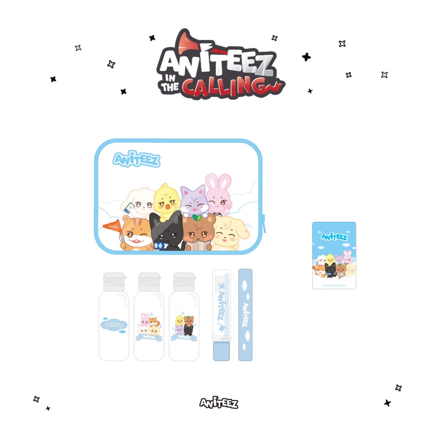 [PRE-ORDER] ATEEZ X ANITEEZ IN THE CALLING OFFICIAL MD TRAVEL KIT