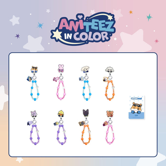 [PRE-ORDER EVENT] ATEEZ X ANITEEZ POP-UP STORE [ANITEEZ IN COLOR] OFFICIAL MD PHONE TAG BEADS STRAP