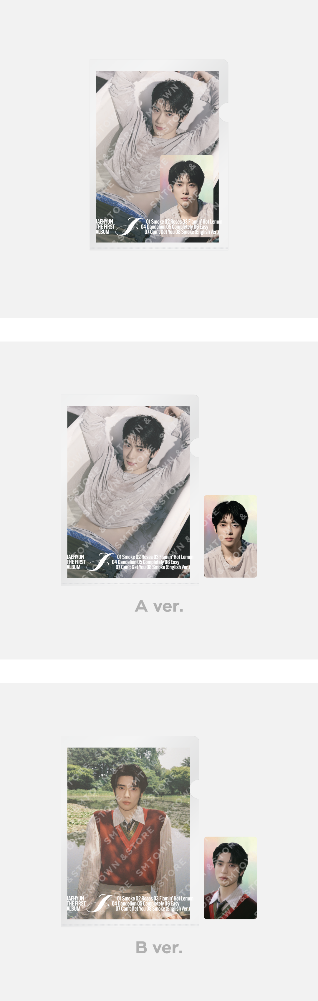 [PRE-ORDER] NCT JAEHYUN J OFFICIAL MD POSTCARD + HOLOGRAM PHOTO CARD SET