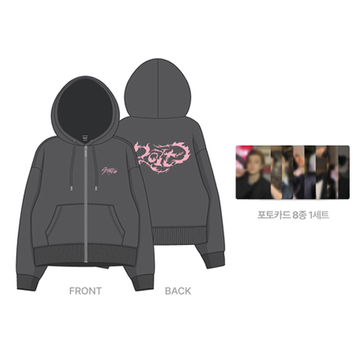 [FAST DELIVERY] Stray Kids DO IT POP-UP STORE OFFICIAL MD ZIP-UP HOODIE