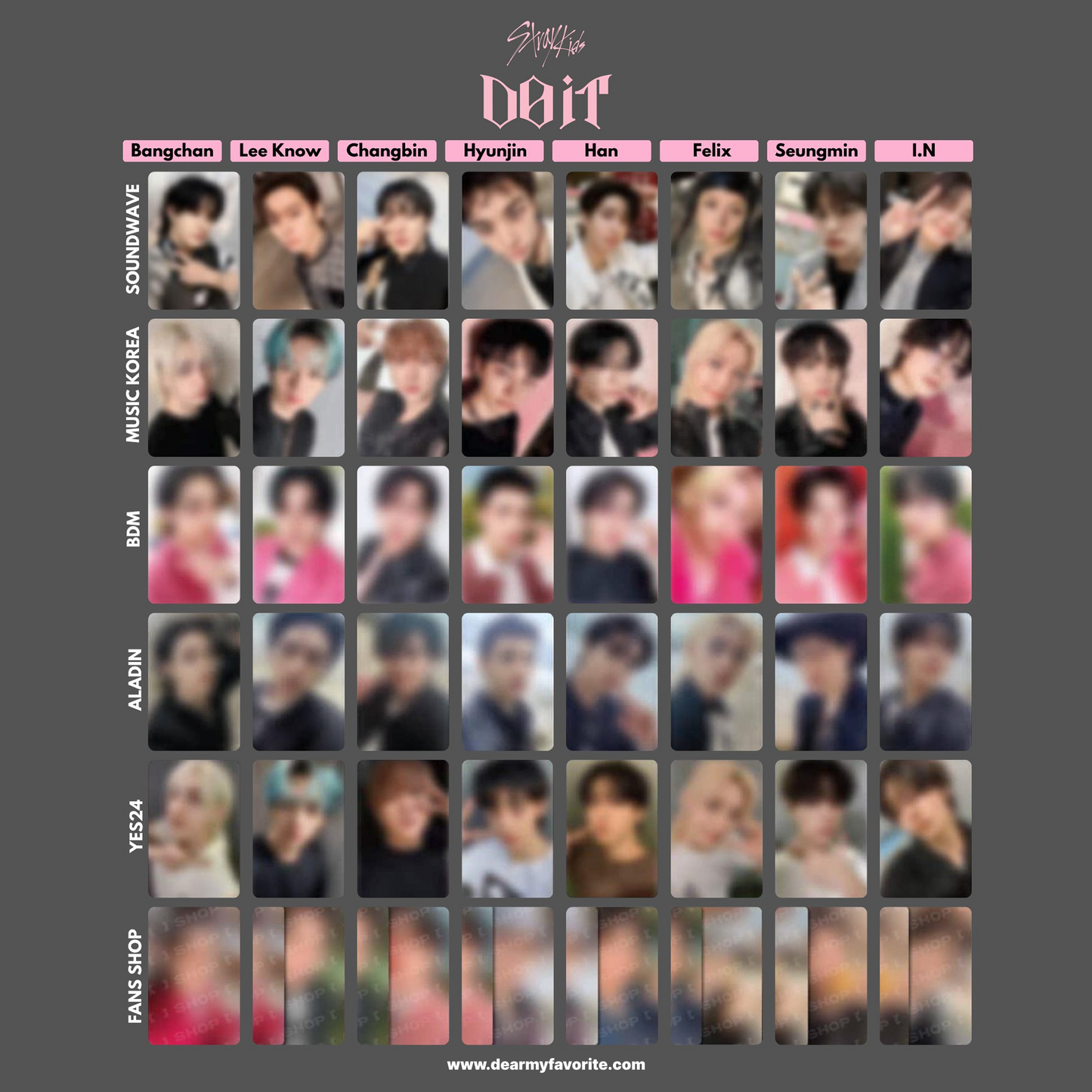 [PRE-ORDER] Stray Kids SKZ IT TAPE DO IT OFFICIAL POB PHOTOCARD