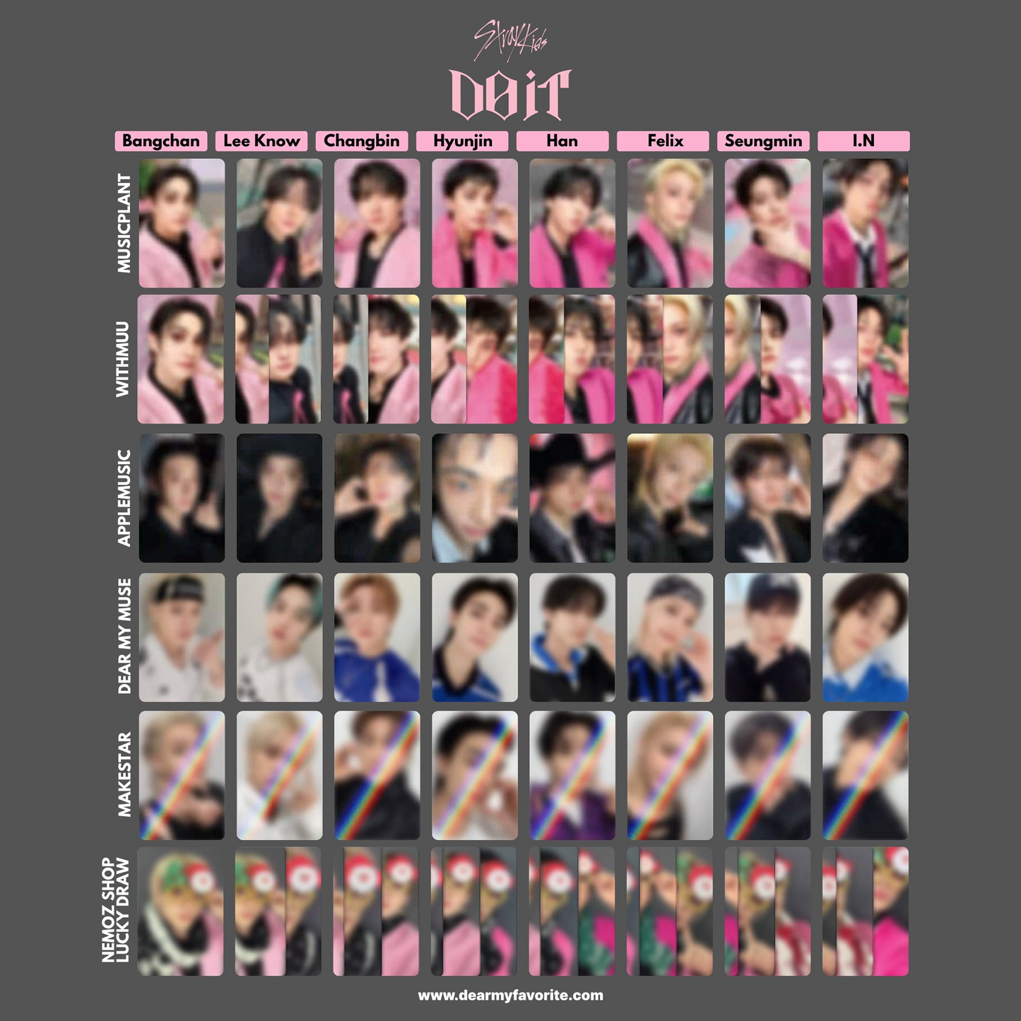[PRE-ORDER] Stray Kids SKZ IT TAPE DO IT OFFICIAL POB PHOTOCARD