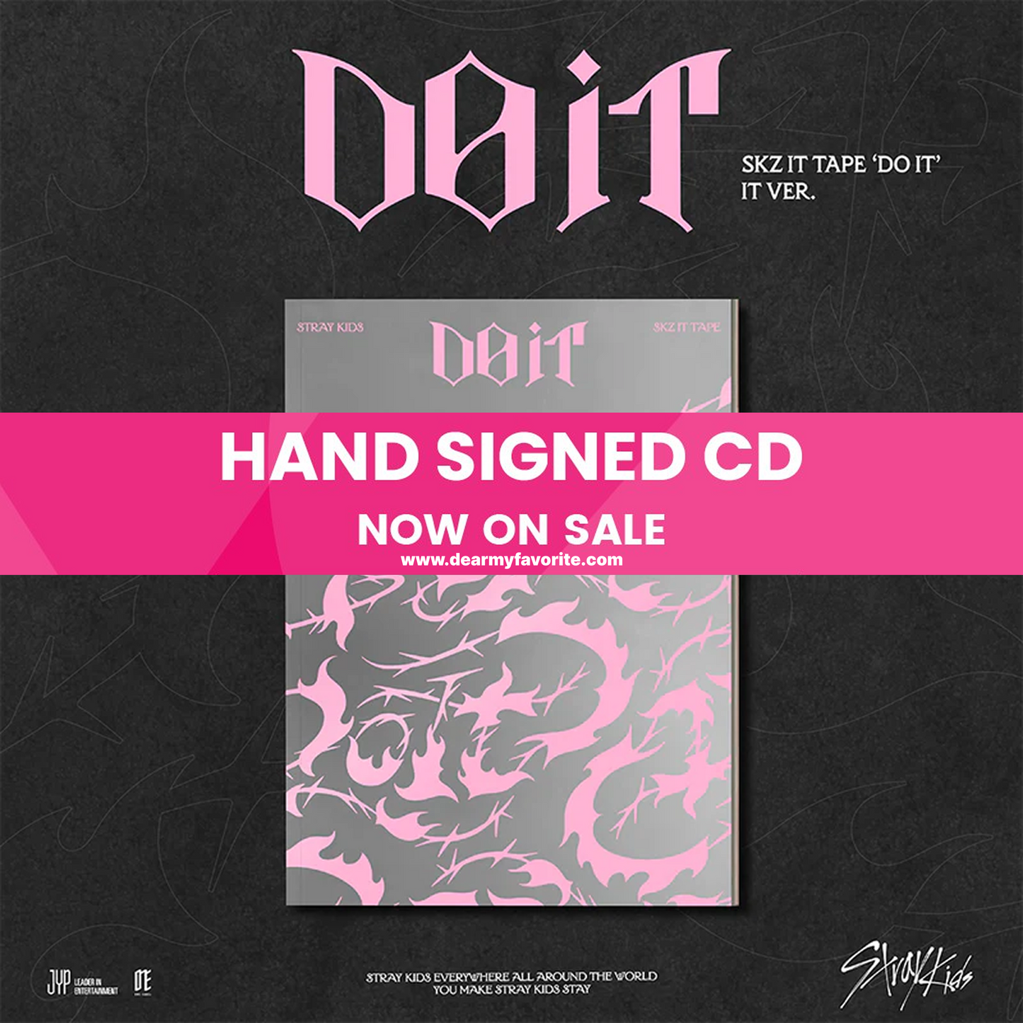 [PRE-ORDER] *SIGNED* Stray Kids SKZ IT TAPE DO IT (IT VER.)