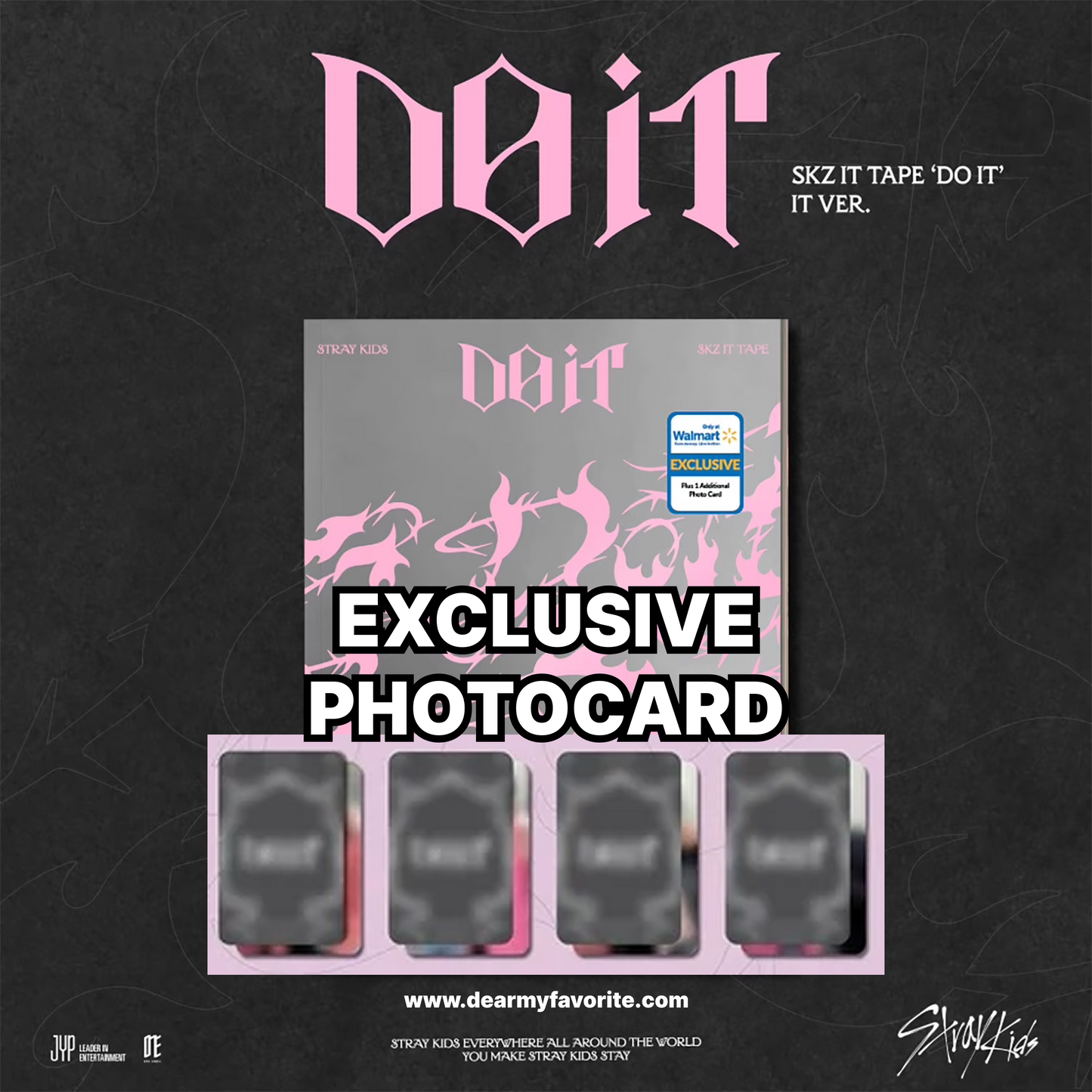 [PRE-ORDER] Stray Kids SKZ IT TAPE DO IT (IT VER.) Walmart Exclusive