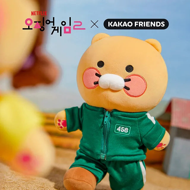 SQUID GAME X KAKAO FRIENDS Official MD Plush + Costume Set