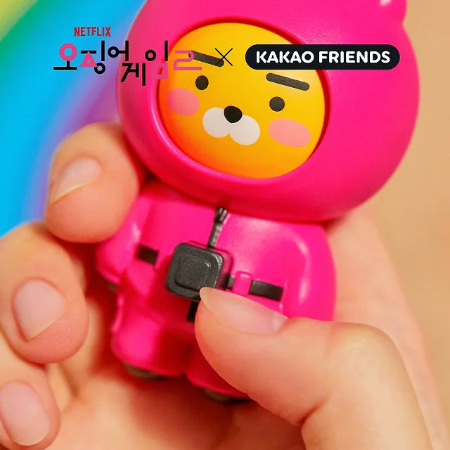 SQUID GAME X KAKAO FRIENDS Official MD Moving Keyring