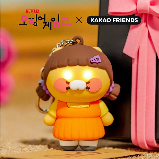 SQUID GAME X KAKAO FRIENDS Official MD LED Keyring