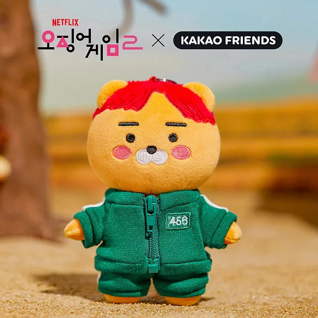 SQUID GAME X KAKAO FRIENDS Official MD Plush Keyring