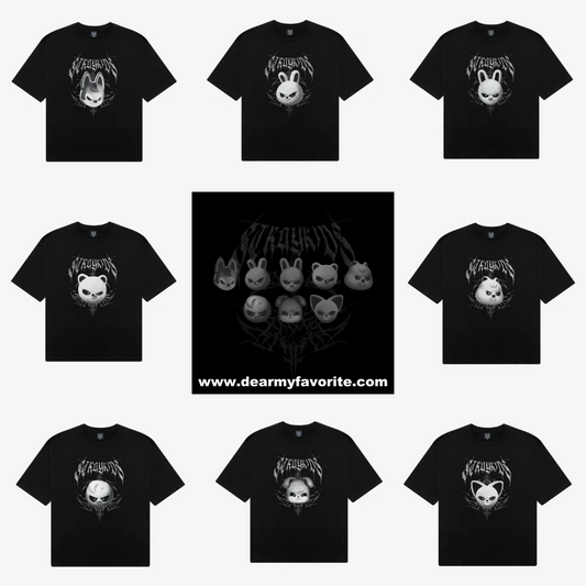 [PRE-ORDER] Stray Kids World Tour 'dominATE' OFFICIAL MD EVIL SKZOO T-SHIRT
