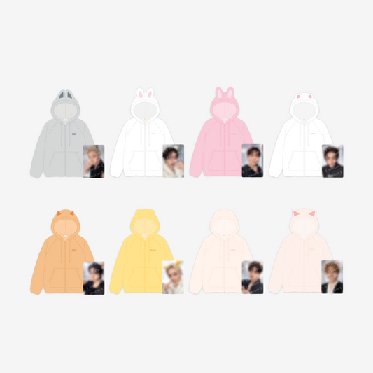 [PRE-ORDER EVENT] Stray Kids World Tour RUN IT SEOUL MD SKZOO FLEECE HOOD ZIP-UP